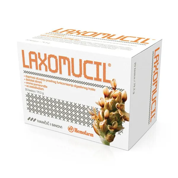 Varenje i probava HEMOFARM Laxomucil 20 kesica