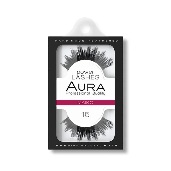 Veštačke trepavice AURA Geisha Maiko 15, 1 komad