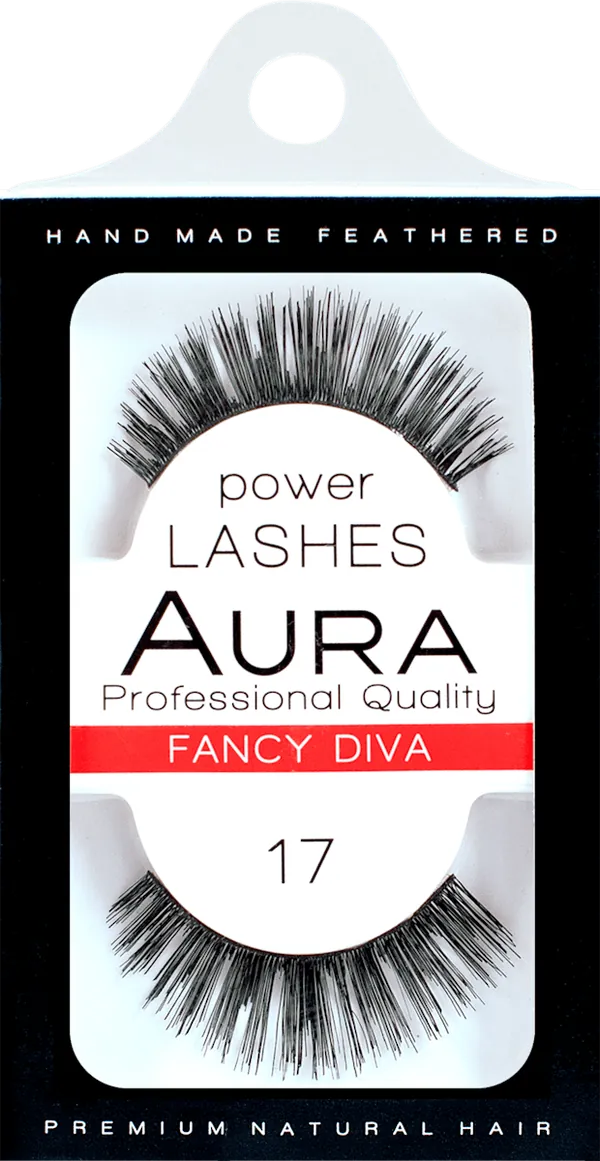 Veštačke trepavice AURA power lashes 17 fancy diva