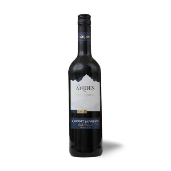 Vino crno CABERNET SAUVIGNON ANDES 0,75l