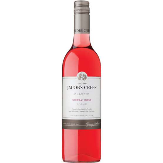 Vino roze SHIRAZ JACOB'S  CREEK 0.75L