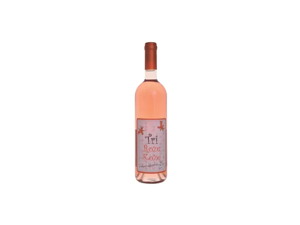 Vino roze TRI KOZE NARANDŽASTE 0.75l