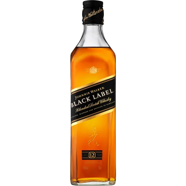 Viski JOHNNIE WALKER Black Label 12 y.o. 0,5l