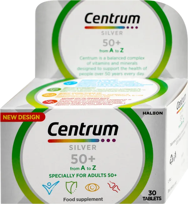 Vitamini i minerali CENTRUM Silver Lutein tablete A30