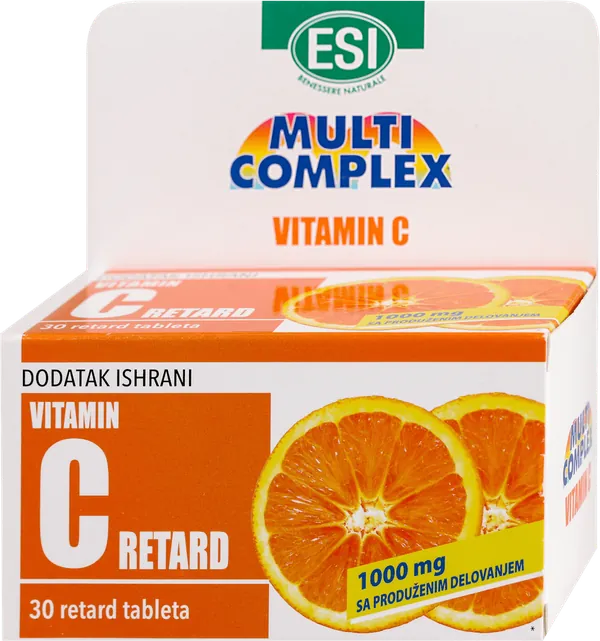 Vitamini i minerali ESI Vitamin C retard tablete 30x1000mg
