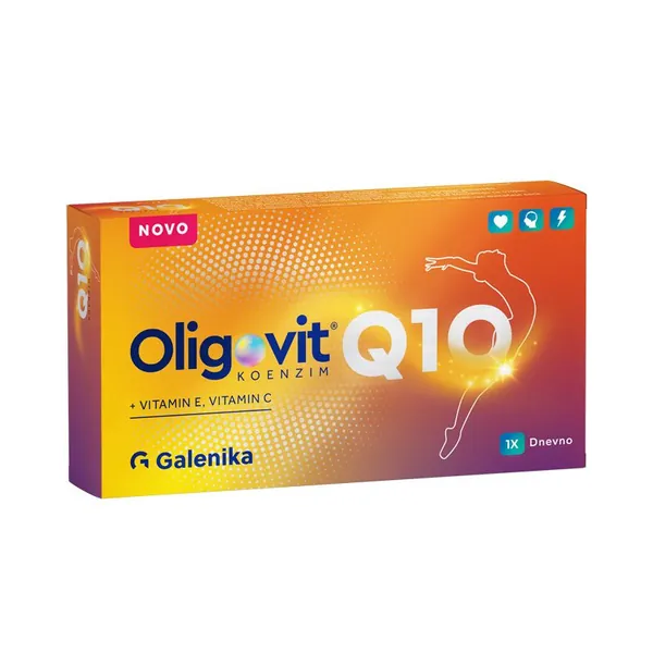 Vitamini i minerali GALENIKA A.D. BEOGRAD Oligovit Q10 30 kapsula