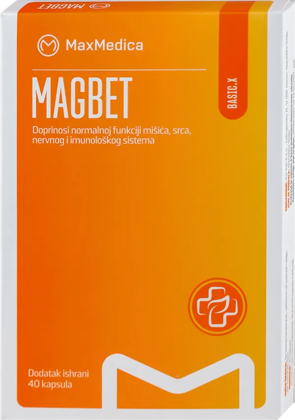 Vitamini i minerali MAXMEDICA magbet kapsule A40
