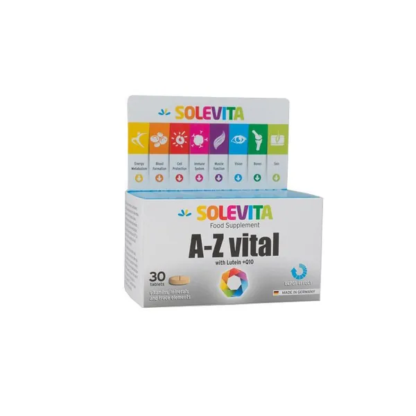 Vitamini i minerali SOLEVITA A-Z Vital, 30 tableta
