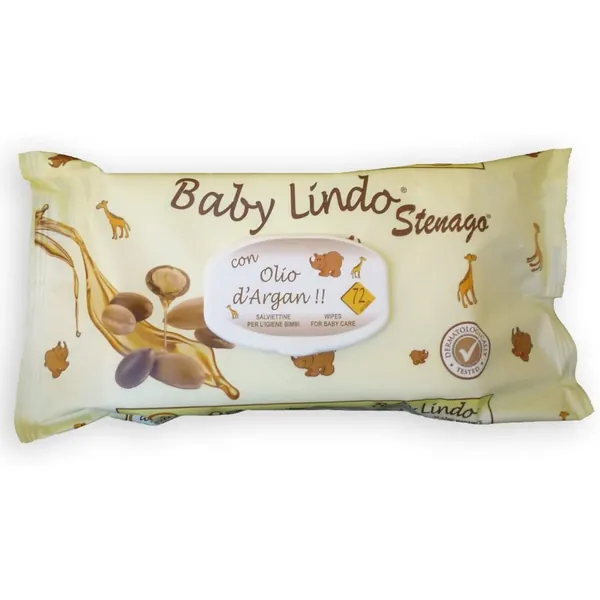 Vlažne maramice BABY LINDO pop-up sa arg. 72