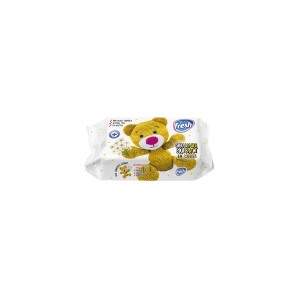 Vlažne maramice FRESH Chamomile 60kom