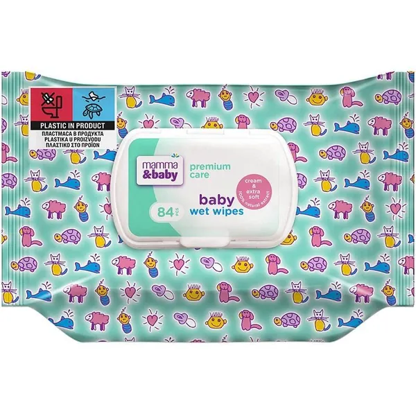 Vlažne maramice MAMMA&BABY 84/1