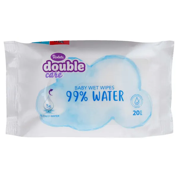 Vlažne maramice VIOLETA baby water care 20kom