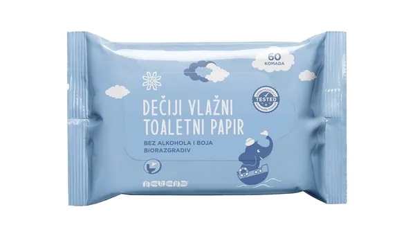 Vlažni toalet papir NEVENA 60kom