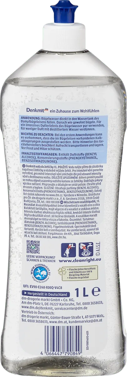 Voda za peglanje DENKMIT 1l