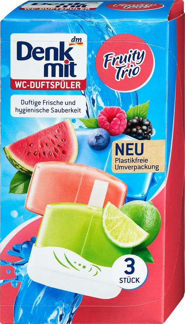 WC osveživač DENKMIT fruity trio 3kom