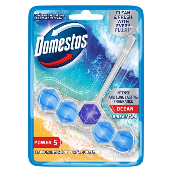 WC osveživač DOMESTOS RB Power 5 Ocean 55g