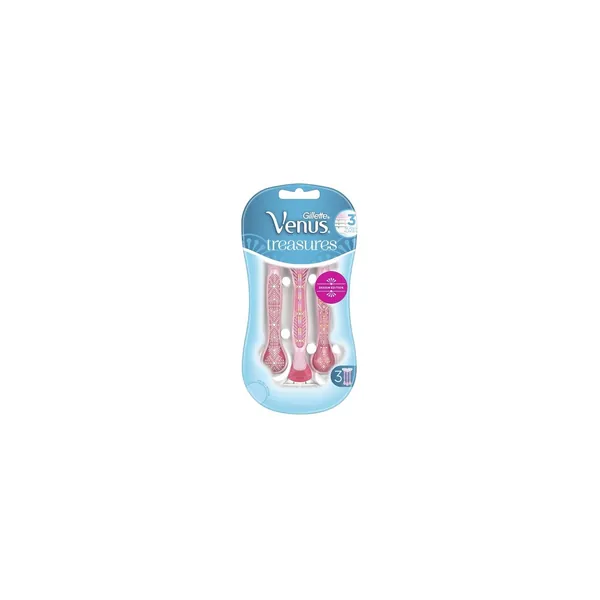 Ženski brijač GILLETTE VENUS Treasures Pink 3/1