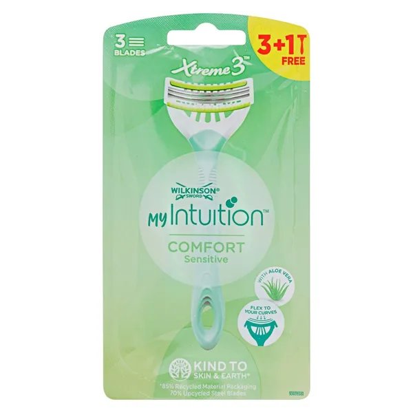 Ženski brijač WILKINSON Xtreme3 comfort sensitive 3+1 gratis