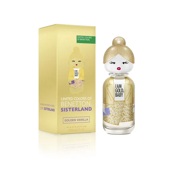 Ženski parfemi BENETTON sisterland Golden vanilla ženski parfem edp 80ml