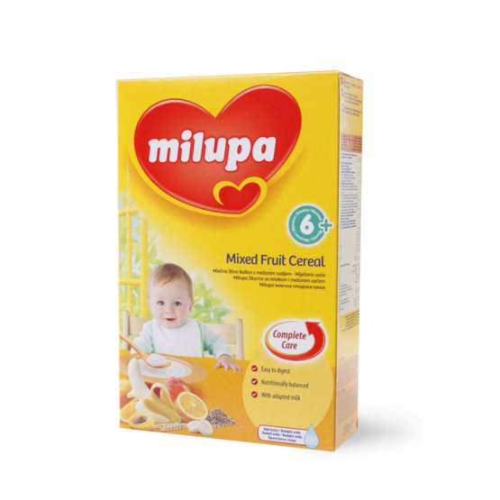 Žitarice MILUPA mleko,voće 250g 6m+